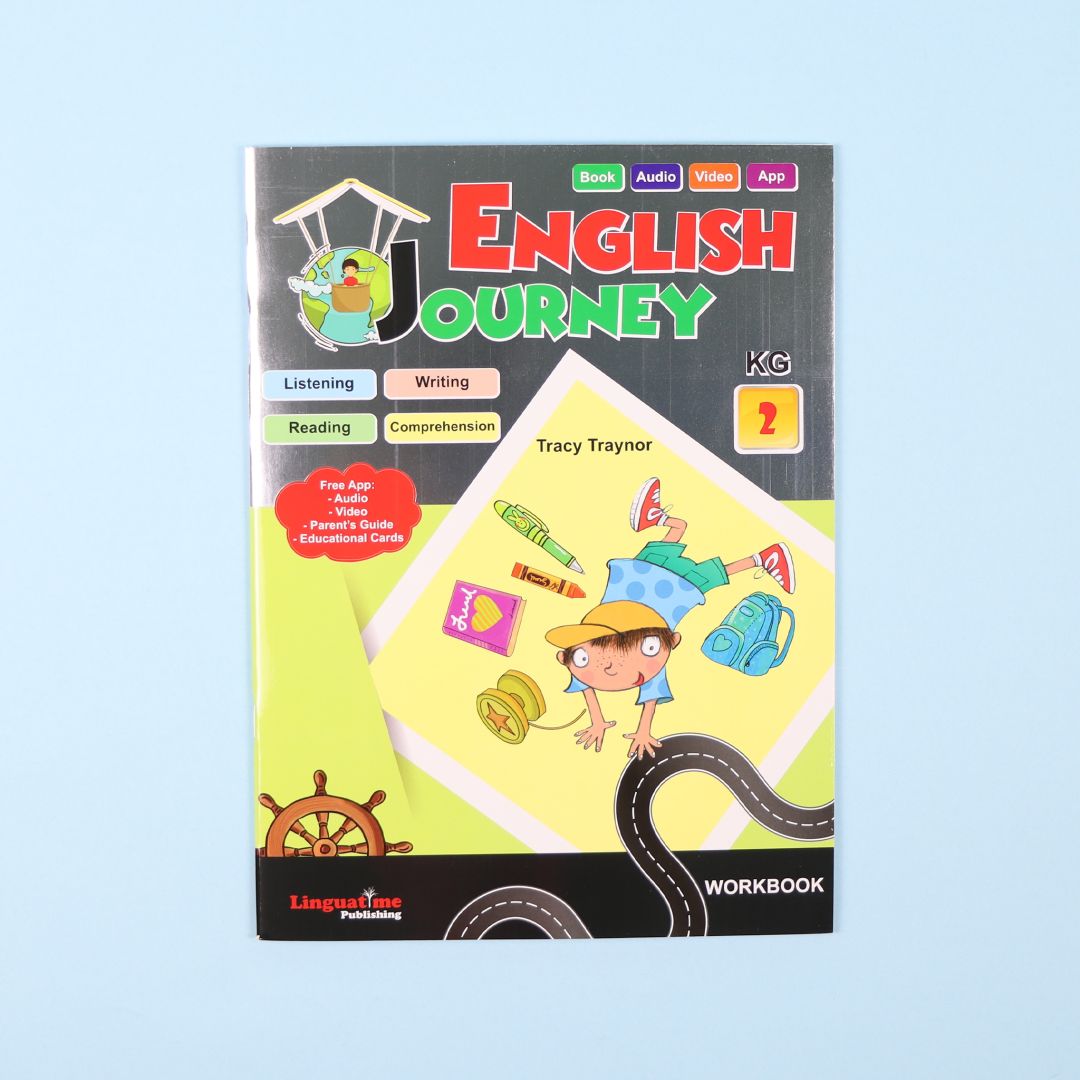 English Journey KG2 كتاب تعليم اللغة الإنجليزية للأطفال مع كتاب تمارين وتطبيق تفاعلي