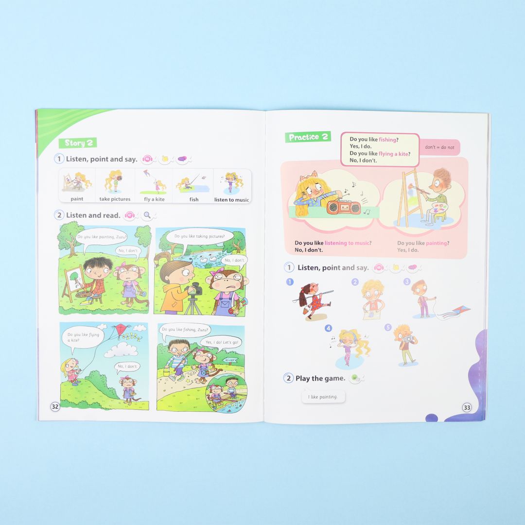 صفحات داخلية من English Journey Level 3 كتاب تعليم اللغة الإنجليزية للأطفال