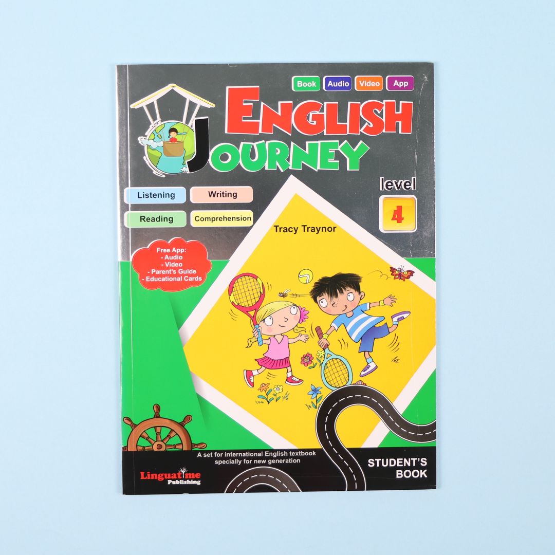 English Journey Level 4 كتاب تعليم اللغة الإنجليزية للأطفال من 7 سنوات مع تمارين وتطبيق تفاعلي