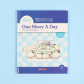 كتاب 1 من مجموعة One Story a Day للأطفال  كتاب مع أقراص صوتية تحتوي على 365 قصة باللغة الإنجليزية