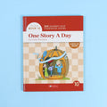 كتاب 10 من مجموعة One Story a Day للأطفال  كتاب مع أقراص صوتية تحتوي على 365 قصة باللغة الإنجليزية