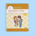 كتاب 4 من مجموعة One Story a Day للأطفال  كتاب مع أقراص صوتية تحتوي على 365 قصة باللغة الإنجليزية