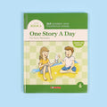 كتاب 6 من مجموعة One Story a Day للأطفال  كتاب مع أقراص صوتية تحتوي على 365 قصة باللغة الإنجليزية