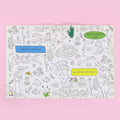 صفحات من كتاب أبحث وألون منزلي وبستاني للأطفال عربي من سلسلة بالون لتنمية مهارات التلوين والتعلم المبكر