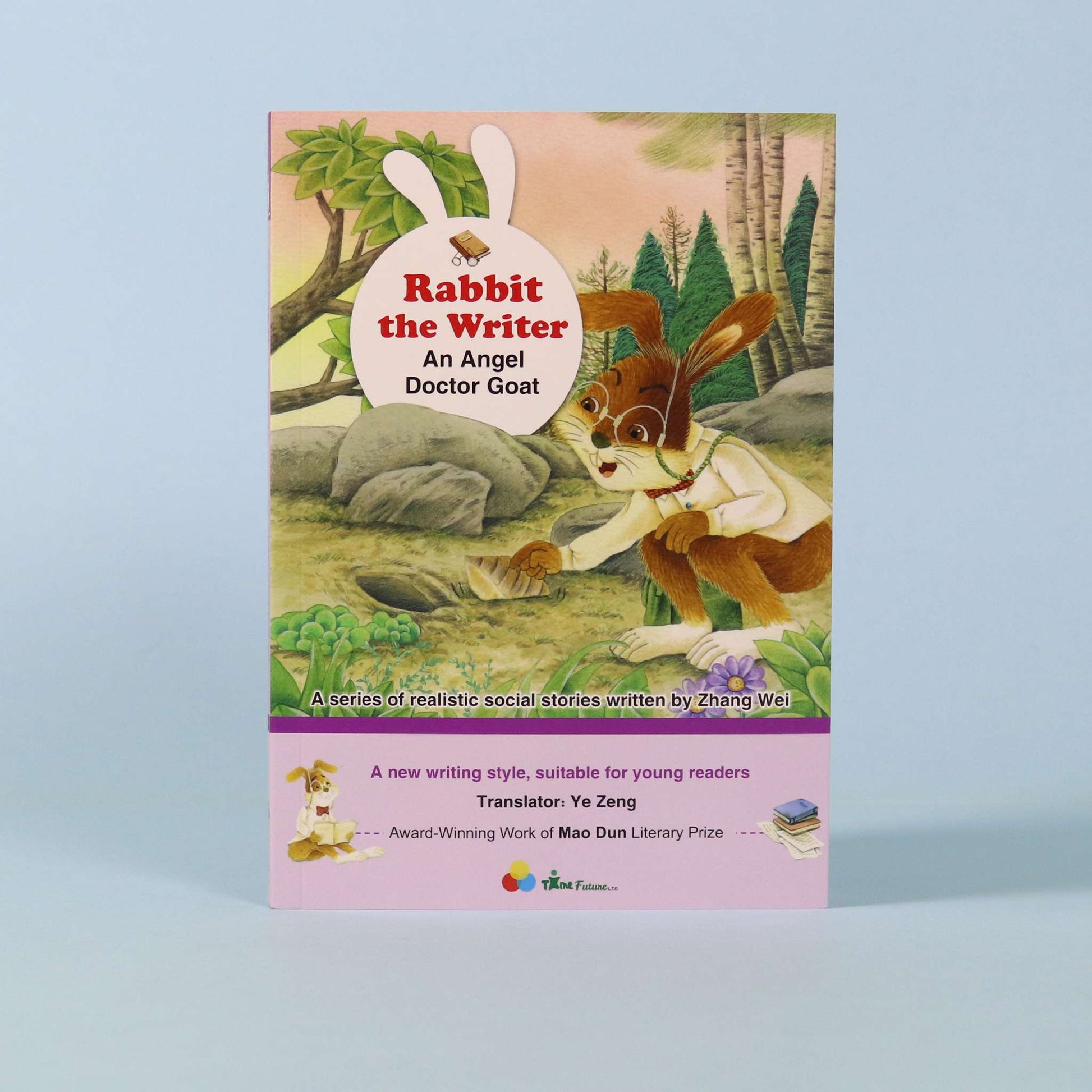 The Rabbit Writer: Doctor Sheep – English edition book cover